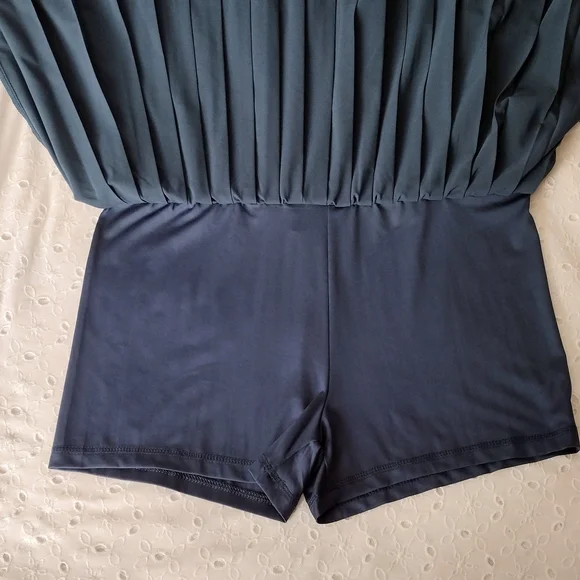 ATHLETIC WORKS Pleated Navy Skort Pull-up NEW Plus XL 14-16 - Picture 4 of 8